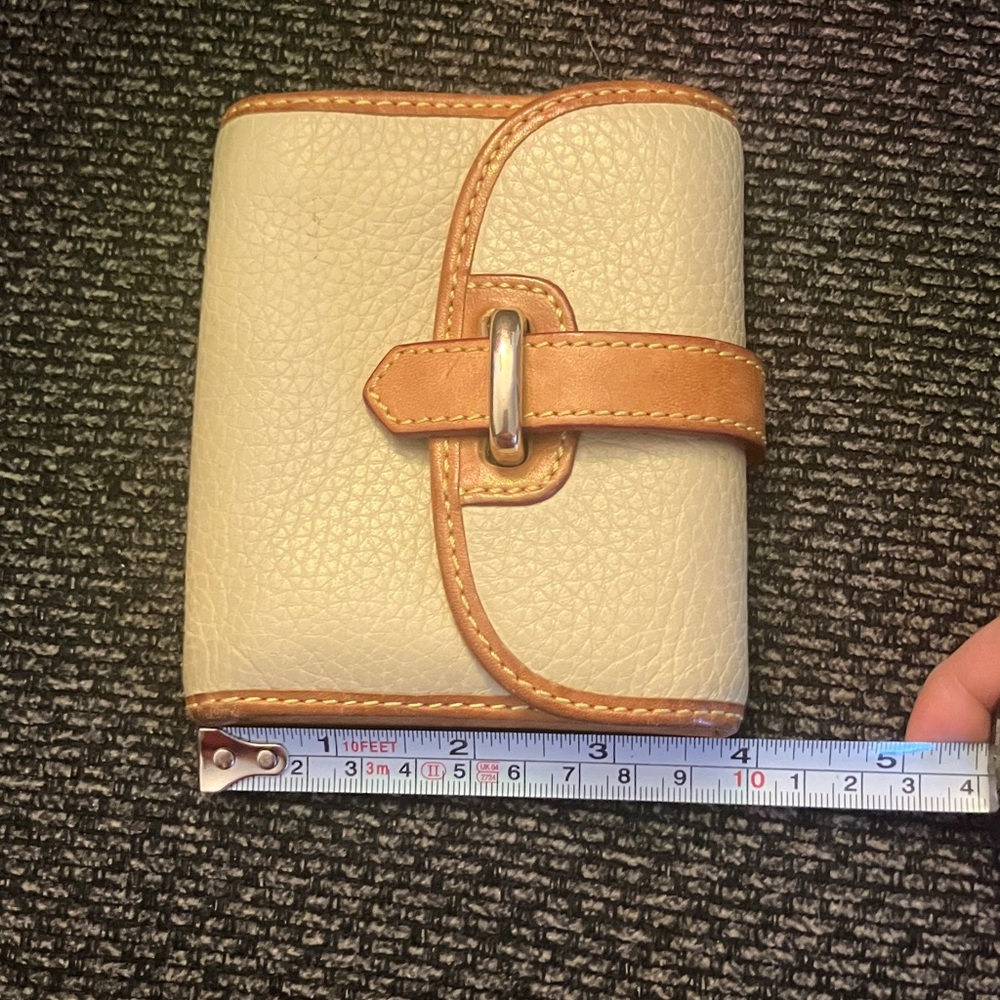 Vintage Dooney & Bourke wallet  All-Weather Leather collection pebbled leather - Picture 11 of 12